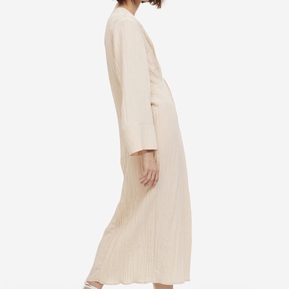 H&M KNOT-DETAIL DRESS Large NWT - Picture 4 of 12